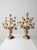 Late 19th Century Antique Brass Candelabras Pair For Sale - Image 5 of 13