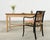 Opulent writing table or desk in the neoclassical style designed by Nancy Corzine. The Laurel desk features a thick,...