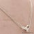 Tiffany and Co. Tiffany & Co. Hardware Large Double Link Pendant Necklace Sterling Silver For Sale - Image 4 of 9