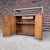 Mid-Century Modern Jack Cartwright for Founders Mid-Century Walnut & Cane Bar Cart / Buffet Server, 1960s For Sale - Image 3 of 12