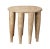 Jamie Young Naga Stool in Bleached For Sale In Los Angeles - Image 6 of 6
