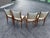 Brown D-Scan Teak Dining Chairs - Set of 6 For Sale - Image 8 of 11