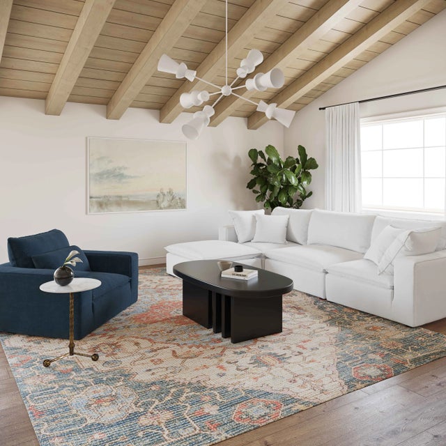 Enhancing the already incredible Cali Collection, The Cali Navy Arm Chair is the perfect addition to your home....