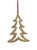 Create a winter wonderland with this textured gold tree ornament. This hanging ornament is perfect for decorating your...