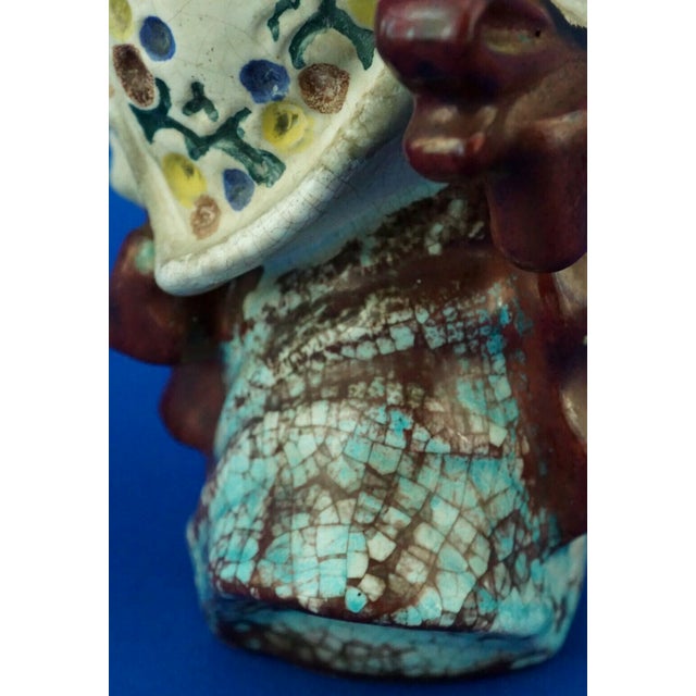 20th Century Ceramic Bust of Fisherman's Wife from Michael Andersen & Son, Denmark For Sale - Image 15 of 18