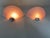 Postmodern Wall Sconces in Powder Pink Glass from Happy Lights, 1980s, Set of 2 For Sale - Image 6 of 9