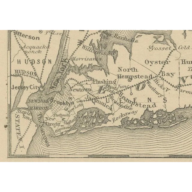 Rare 1864 Civil War Era Map of Vermont, New Hampshire, and Southern New England : This finely detailed antique map, titled...
