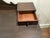 1800’s Antique Art Nouveau Victorian Solid Walnut Desk Carved Feet Excellent Brown With Letter Holder For Sale - Image 9 of 18