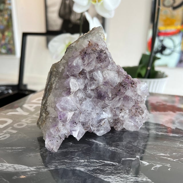 1960s Amethyst Rock Crystal For Sale - Image 10 of 13