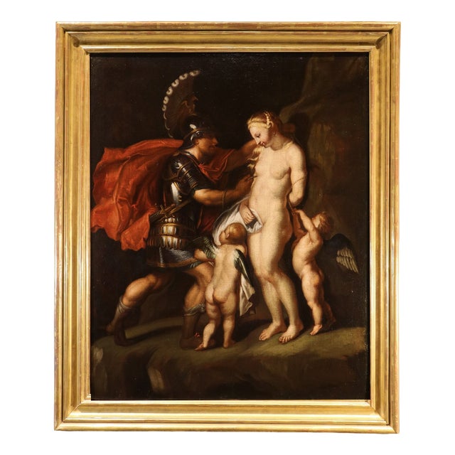 Theodoor Van Thulden, Perseus Freeing Andromeda, 1660, Oil on Canvas, Framed For Sale