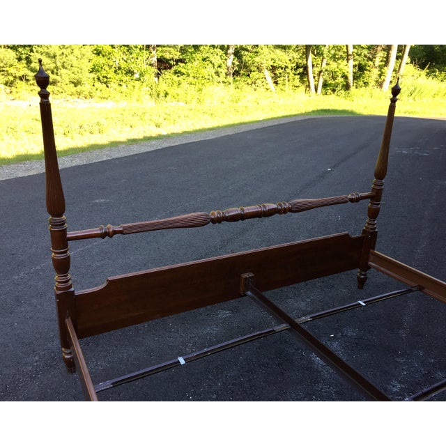 Ethan Allen Court King Bed Chairish