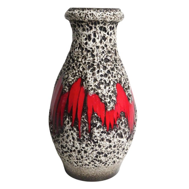 1960s Lora Floor Vase in Fat Lava from Scheurich Keramik, 1960s For Sale - Image 5 of 5