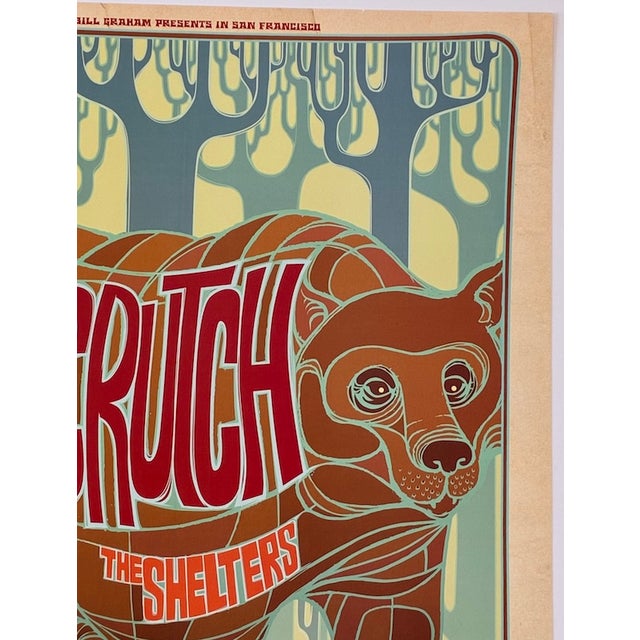 Pop Art Tom Petty 21st Century "Mudcrutch) Rare Event Poster Fillmore Auditorium San Francisco 2016 For Sale - Image 3 of 8