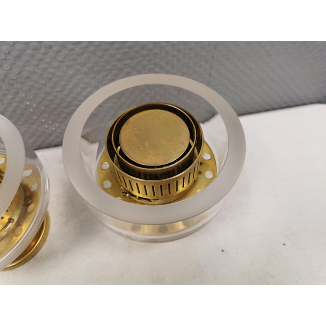 The Father of the Famous Saga Wall Lamps by Kay Kørbing for M/S England Ferry, 1963-1964, Set of 2 For Sale - Image 11 of 14