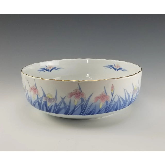 Japanese Vintage Otagiri Serving Bowl For Sale - Image 3 of 12