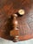 Leather and Wood Coffee Table by Angel Pazmiño, Ecuador, 1960s For Sale - Image 6 of 16