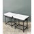 Metal Vintage Modernist Metal Frame Stools - A Pair For Sale - Image 7 of 12