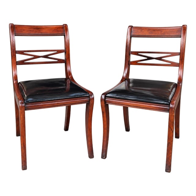 Regency Side Chairs Circa 1820 For Sale