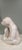 Large Vintage Italian White Glazed Pottery Chimpanzee Statuette For Sale In Dallas - Image 6 of 9
