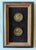 Mid-Century Modern Pair of Mid Century Framed Roman Medallions or Coins For Sale - Image 3 of 13