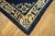 Textile 1900s Navy Blue Medallion Traditional Antique Chinese Peking Rug 5' 0'' X 7' 6'' Wool Knotted Carpet For Sale - Image 7 of 9