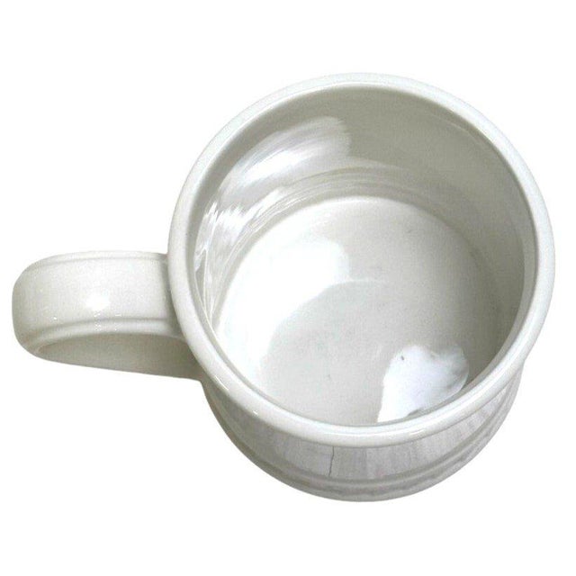 1990s 1990s Portmeirion 'Options' Retired Embossed Smooth Laurel Rim Tankard Mug For Sale - Image 5 of 7