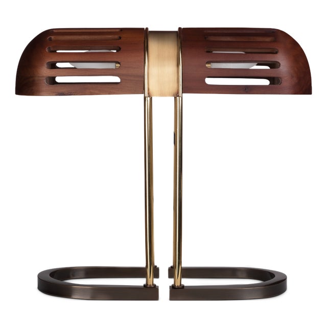 Turing Table Lamp by Wood Tailors Club For Sale