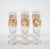 Val Saint Lambert Set of 12 Gilt Gold-Decorated Tableware Flute Service For Sale - Image 11 of 14