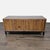 Brown Wood Media Console on Metal Base For Sale - Image 8 of 8