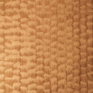 SAMPLE - Schumacher x Patterson Flynn Rune Pinstripe Wallcovering Wallpaper In Gold For Sale
