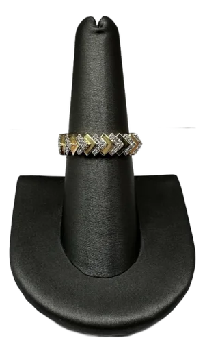 Diamond Fashion Ring in 10kt Yellow Gold - 0.22ctw Gh Si Diamonds, Size 7, New