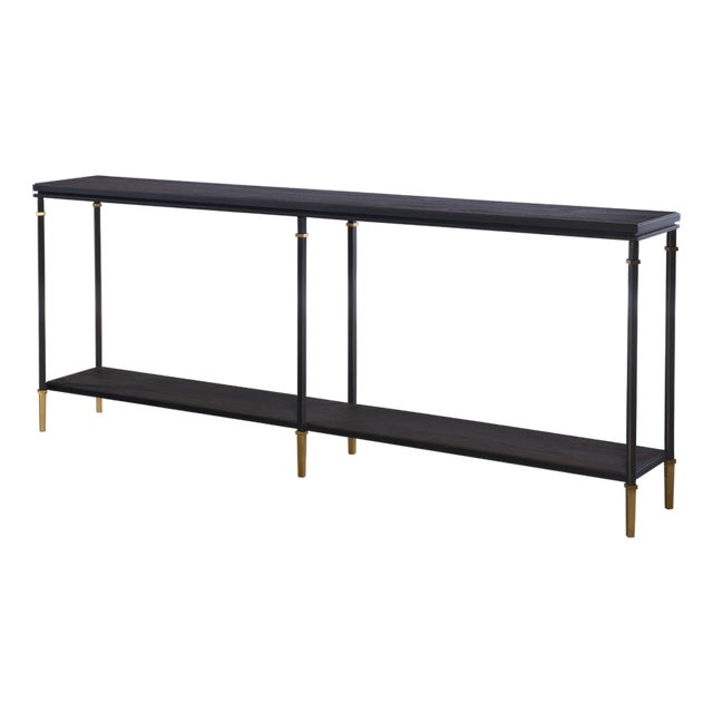 Century Furniture Monterey Console Table - Dark For Sale
