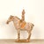 A 7th Century Chinese Tang Dynasty pottery horse and rider with original traces of paint. Was $4950