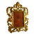 Late 19th Century Italian Baroque Carved Gilded Picture Frame For Sale