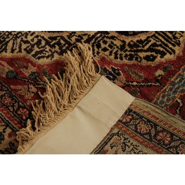 Persian Hand Knotted Prayer Rug For Sale - Image 11 of 18