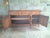 Wood Large Louis XV Style Sideboard in Oak and Burl Wood For Sale - Image 7 of 8