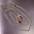 2010s Natural Sapphire Diamond Pendant 18" 14k WG 3.84 TCW Certified For Sale - Image 5 of 12
