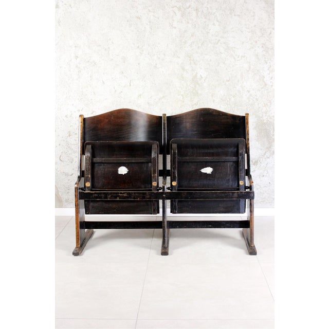 Vintage Cinema Seats, 1930s For Sale - Image 15 of 15