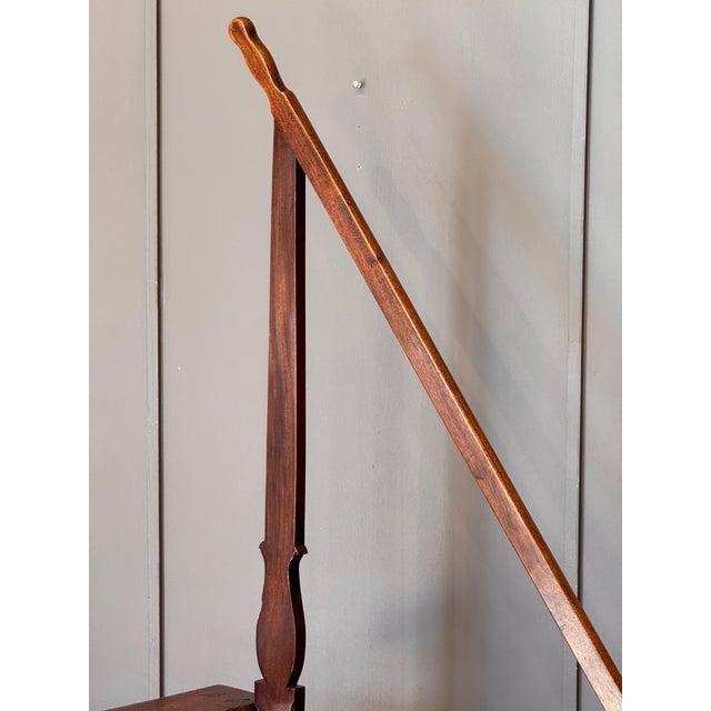 Late 18th Century French Mahogany Library Steps For Sale - Image 10 of 16