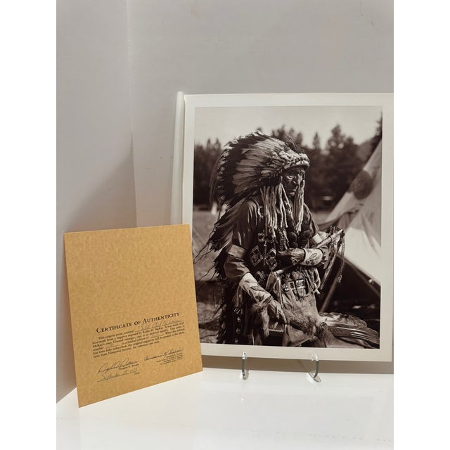 Rollin H. McKay 1979 Native American Photographic Portfolio Set of Six 16x20 Coa For Sale In Atlanta - Image 6 of 17