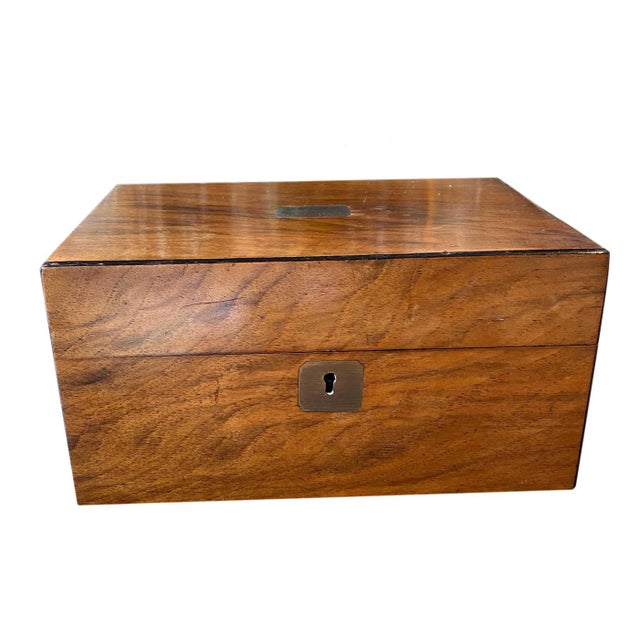 Antique English Sewing Box For Sale - Image 9 of 9