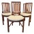Mid 20th Century Set of 6 Mid-Century Teak Dining Chairs For Sale
