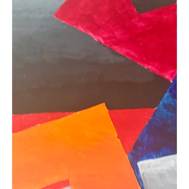 Painting - Abstract Geometry Oil Painting For Sale In New York - Image 6 of 11