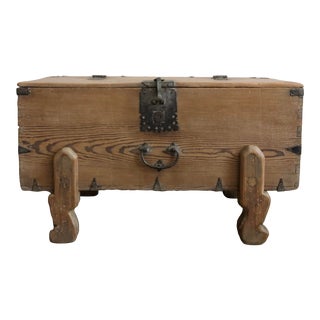 1930s Vintage Monterey Style Storage Chest For Sale