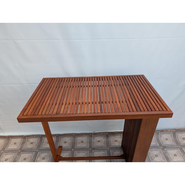 Bar Furniture in Exotic Teak, Set of 3 For Sale - Image 9 of 18