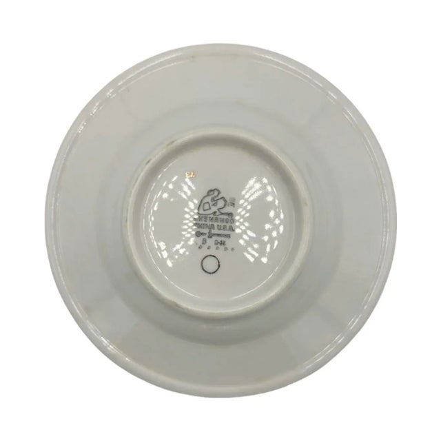 Ceramic Vintage the Carlyle Hotel Nyc Soup Bowl White New York City For Sale - Image 7 of 12