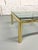 Metal Mid-Century Tubular Brass Coffee Table For Sale - Image 7 of 12