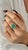 Metal Natural Emerald Diamond Ring Size 7 14k White Gold 7.17 TCW Certified For Sale - Image 7 of 18