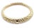 1980s Vintage Tiffany & Co. Vannerie Diamond Sapphire Basket Weave Yellow Gold Necklace For Sale - Image 5 of 17