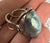 1990s Blue Gray Mabe Pearl Ring in Sterling 1 Inch X 3/4 Inch Vintage Size 11 For Sale In Atlanta - Image 6 of 7